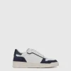 Casual^Aquatalia Cristo White denim combo