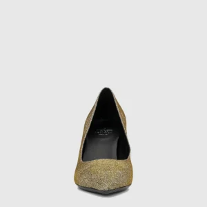 Heels^Aquatalia Melina Silver gold metallic