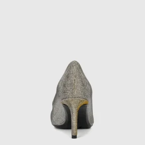 Heels^Aquatalia Melina Silver gold metallic