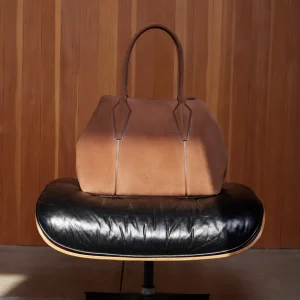 Handbags^Aquatalia Parma Carryall Brandy