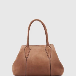 Handbags^Aquatalia Parma Carryall Brandy
